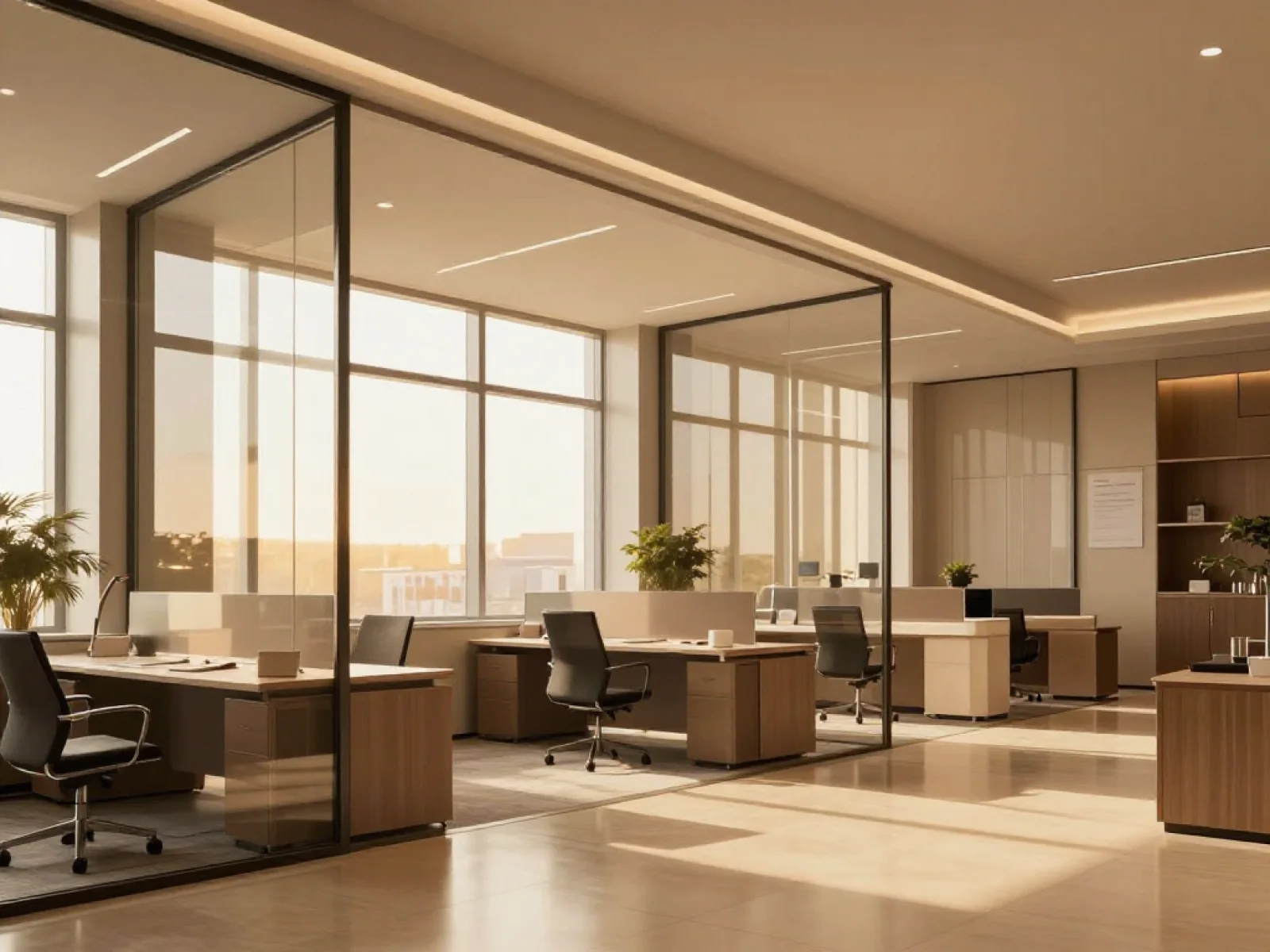 Com modern office