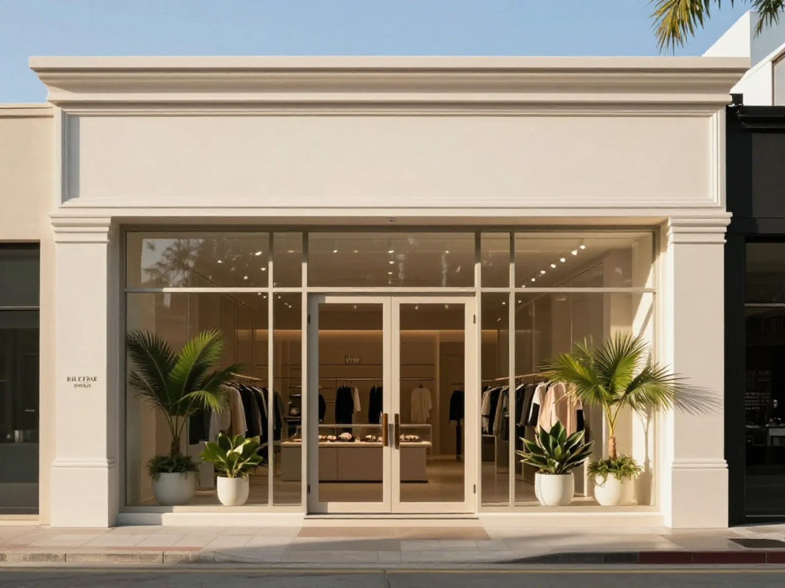 Com retail facade