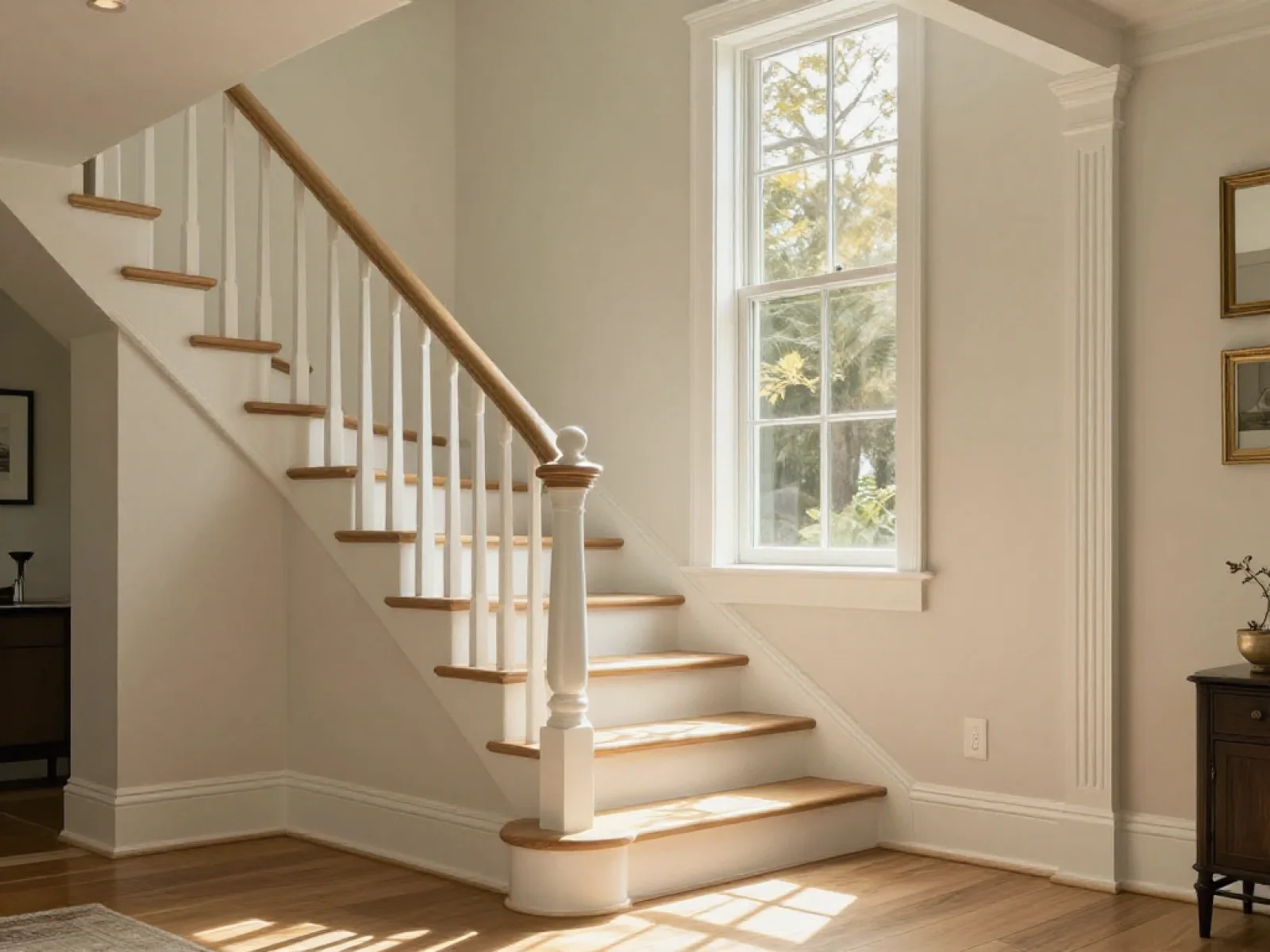 Res painted entryway